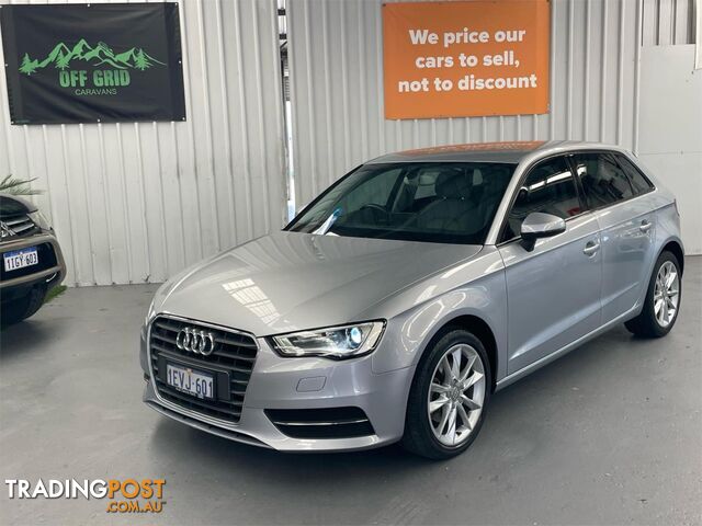 2015 AUDI A3 SPORTBACK1,6TDIATTRACTION 8VMY15 5D HATCHBACK