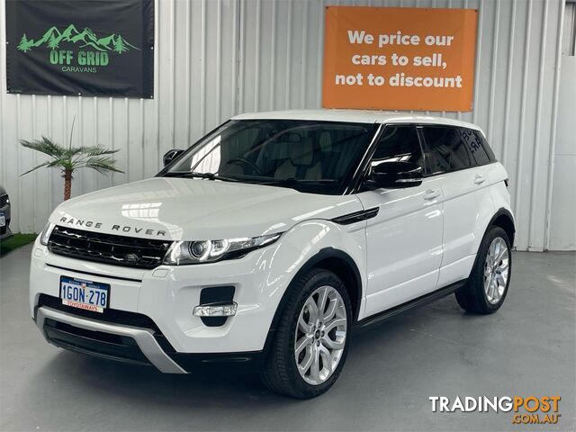 2013 RANGEROVER EVOQUE TD4DYNAMIC LV 5D WAGON