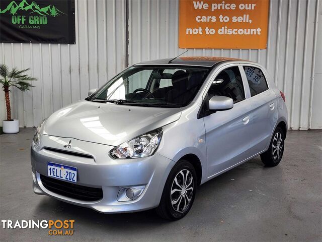 2014 MITSUBISHI MIRAGE ES LA 5D HATCHBACK