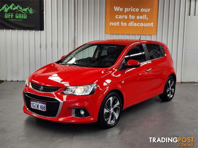 2017 HOLDEN BARINA LT TMMY18 5D HATCHBACK