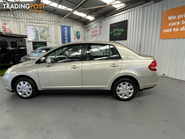 2008 NISSAN TIIDA ST C11MY07 4D SEDAN