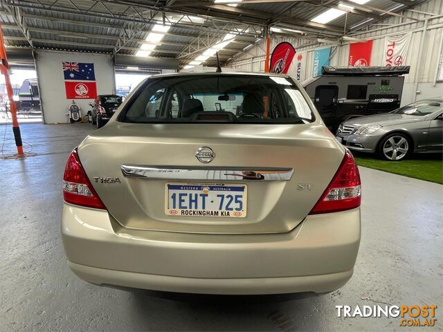 2008 NISSAN TIIDA ST C11MY07 4D SEDAN