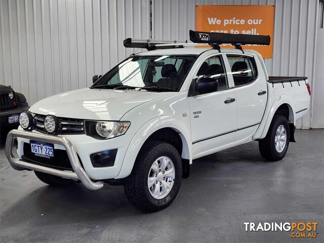 2011 MITSUBISHI TRITON GLX(4X4) MNMY11 DOUBLE CAB UTILITY