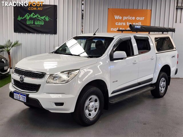 2012 HOLDEN COLORADO LX(4X4) RG CREW CAB P/UP