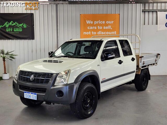 2008 HOLDEN RODEO LX(4X4) RAMY08 CREW C/CHAS