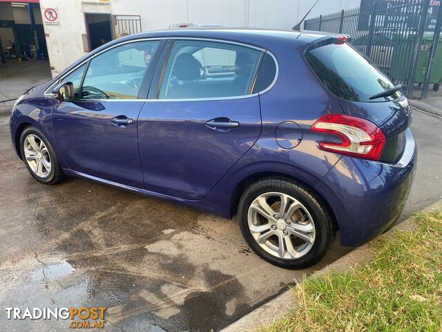 2012 Peugeot 208 A9 Allure Hatchback 5dr Man 5sp 1.6i [MY12]  Hatchback