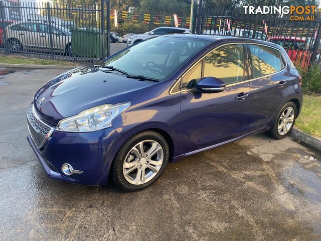 2012 Peugeot 208 A9 Allure Hatchback 5dr Man 5sp 1.6i [MY12]  Hatchback