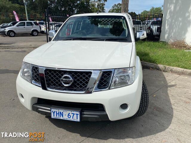 2011 Nissan Navara D40 MY11 ST-X Utility Dual Cab 4dr Man 6sp 4x4 776kg 2.5DT Utility - photo 3 of 16