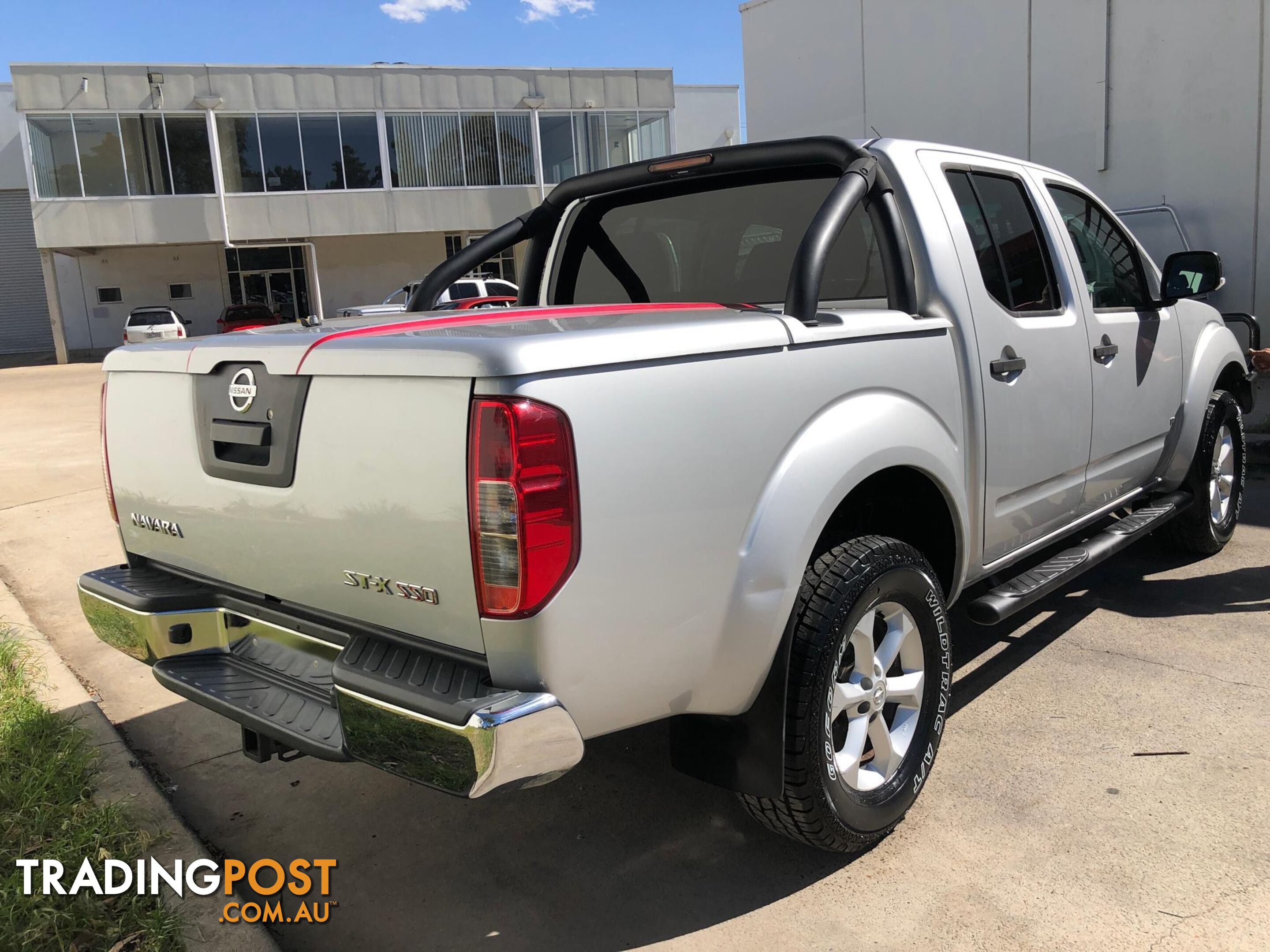 2012 NISSAN NAVARA ST-X 550 (4x4) D40 DUAL CAB UTILITY