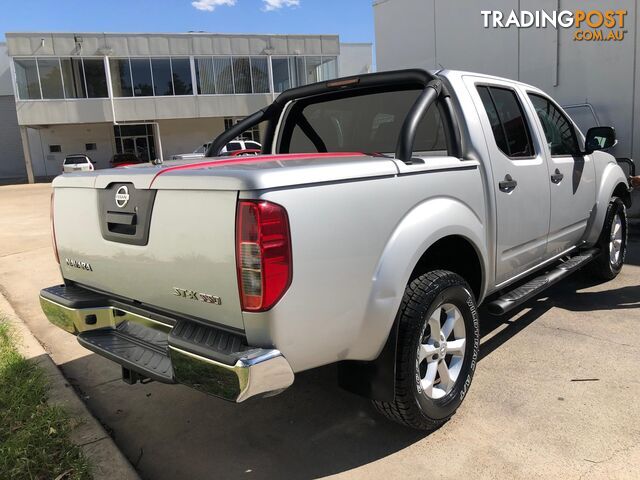 2012 NISSAN NAVARA ST-X 550 (4x4) D40 DUAL CAB UTILITY