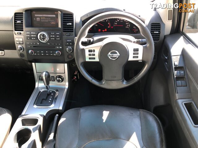 2012 NISSAN NAVARA ST-X 550 (4x4) D40 DUAL CAB UTILITY