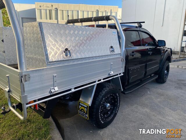 2013 Ford Ranger PX XLS Utility Double Cab 4dr Man 6sp, 4x4 1132kg 3.2DT  Utility