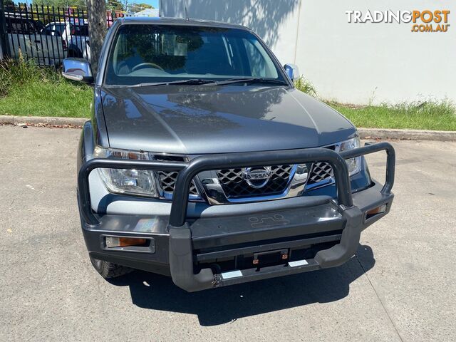 2010 Nissan Navara D40 RX Utility Dual Cab 4dr Man 6sp 4x2 973kg 2.5DT Utility - photo 2 of 14
