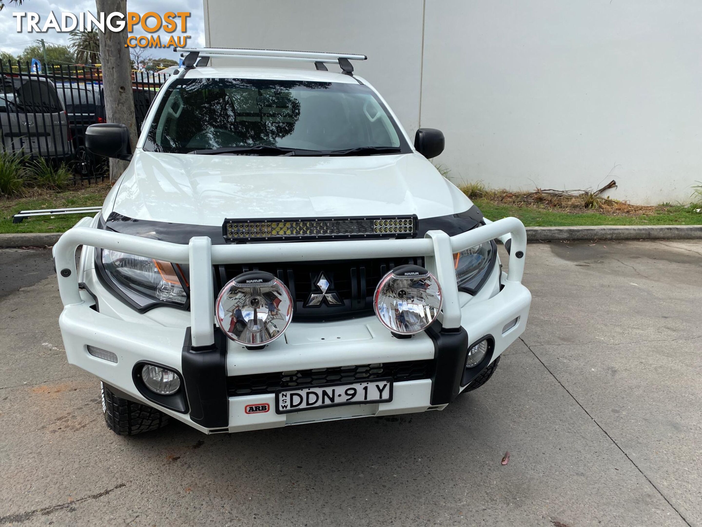 2016 Mitsubishi Triton MQ MY16 GLX Utility Double Cab 4dr Man 6sp 4x4 970kg 2.4DT  Utility