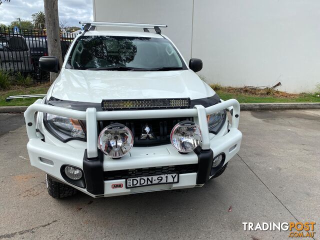 2016 Mitsubishi Triton MQ MY16 GLX Utility Double Cab 4dr Man 6sp 4x4 970kg 2.4DT  Utility