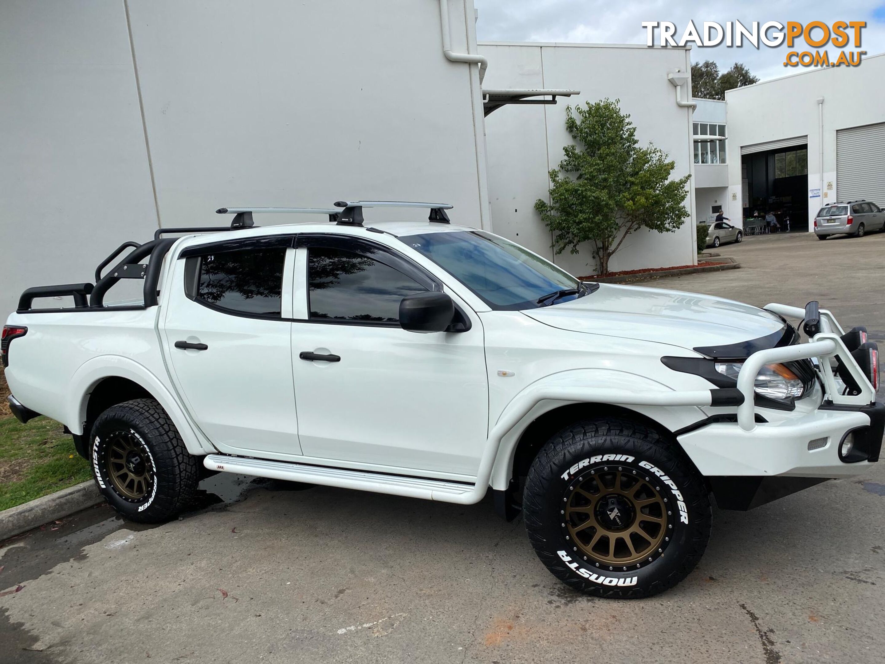 2016 Mitsubishi Triton MQ MY16 GLX Utility Double Cab 4dr Man 6sp 4x4 970kg 2.4DT  Utility