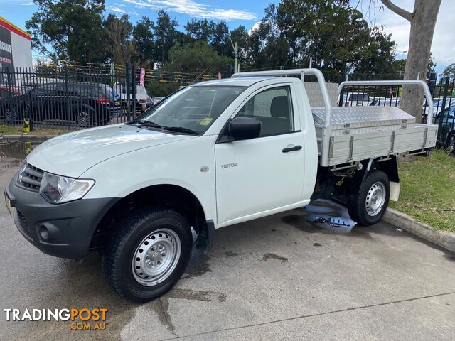 2015 Mitsubishi Triton MN MY15 GL Cab Chassis Single Cab 2dr Man 5sp 4x2 1361kg 2.4i  Cab Chassis - photo 4 of 14