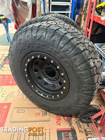 Steel Rims and Tyres
