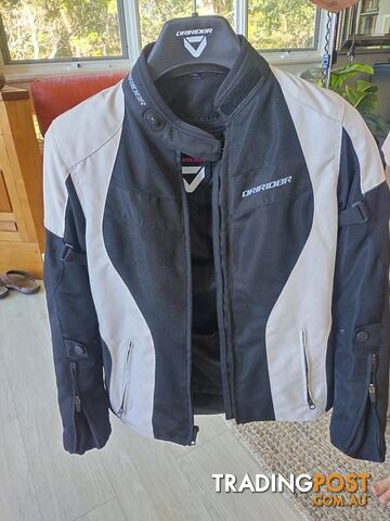 DRIRIDER VIVID 3 AIR LADIES MOTORCYCLE JACKET SIZE 8