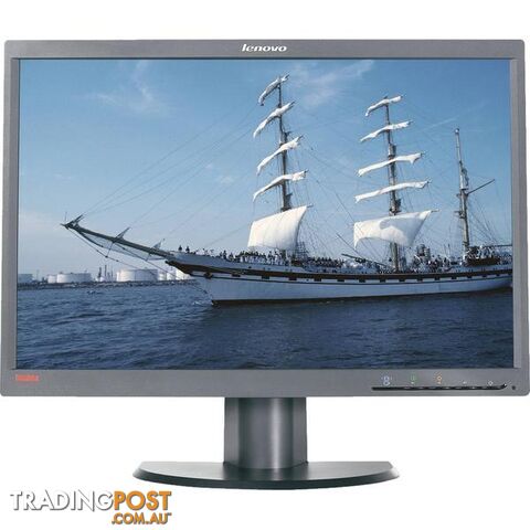 Lenovo ThinkVision LT2252p 22 inch WSXGA+ LCD Monitor - 1680x1050, 16:10, 5ms, DisplayPort, DVI, VGA, VESA, 12 Mth Wty - LT2252p-EXG
