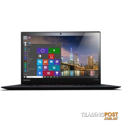 Lenovo ThinkPad X1 Carbon 14 inch FHD Ultrabook Laptop - i5-5300U 2.30GHz, 8GB RAM, 128GB SSD, Win10 Pro, 12 Mth Wty - X1C3-i5-8GB-128-W10P-EXG