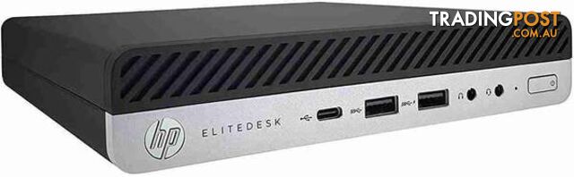 HP EliteDesk 800 G3 Mini Desktop PC - i5-7500T 2.70GHz Quad Core, 8GB RAM, 128GB SSD, Win10 Pro, 12 Mth Wty - 800G3-i5G7-8GB-128-W10P-DM-EXG