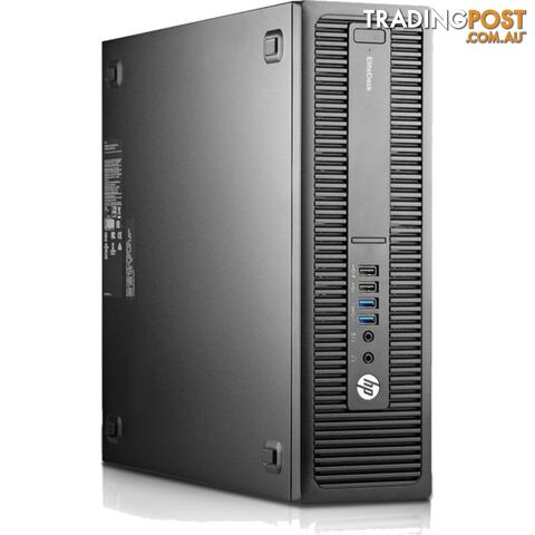 HP EliteDesk 800 G2 SFF Desktop PC - i5-6500 3.20GHz Quad Core, 8GB RAM, 240GB SSD + 500GB HDD, Win10 Pro, 12 Mth Wty - 800G2-i5-8GB-240+500-W10P-SFF-EXG
