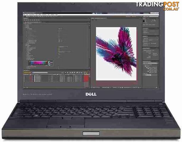Dell Precision M6800 17.3 inch FHD Notebook Laptop - i7-4930MX 3.00GHz Quad Core, 8GB RAM, 256GB SSD, Quadro K3100M, Win10 Pro, 12 Mth Wty - M6800-i7-8GB-256-FHD-W10P-EXG