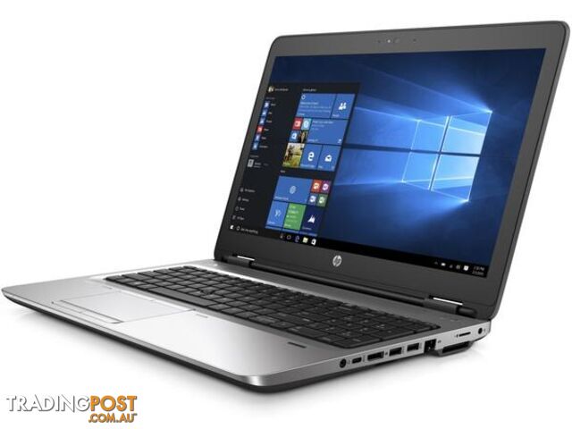 HP ProBook 650 G2 15.6 inch WXGA Notebook Laptop - i5-6200U/6300U 2.30GHz, 8GB RAM, 256GB SSD, Win10 Pro, 12 Mth Wty - 650G2-i5-8GB-256-W10P-EXG
