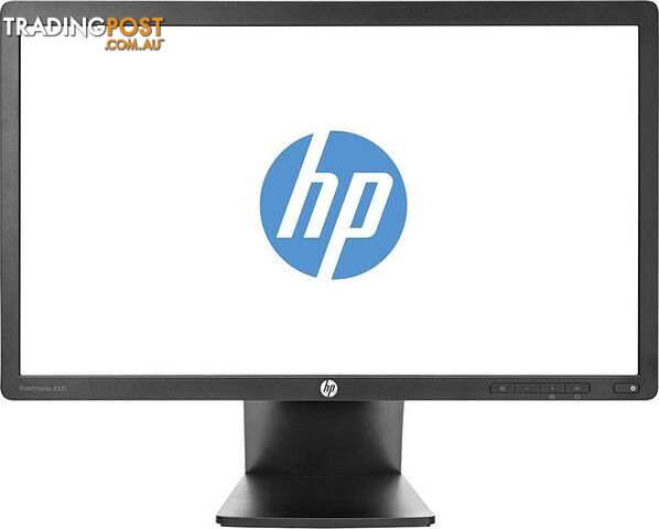 HP EliteDisplay E221 21.5 inch FHD LED Monitor - 1920x1080, 16:9, 5ms, DisplayPort, DVI-D, VGA, Height, Pivot (rotation), Swivel, Tilt, VESA, 12 Mth Wty - E221-EXG