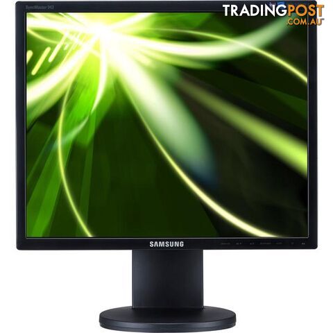 Samsung 943B PLUS 19 inch LCD Monitor - 1280x1024, 5:4, 5ms, DVI-D, VGA, 12 Mth Wty - 943BPLUS-EXG