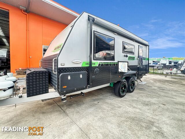 2017 HIGHLINE MATRIX Caravan 19'6 Rear