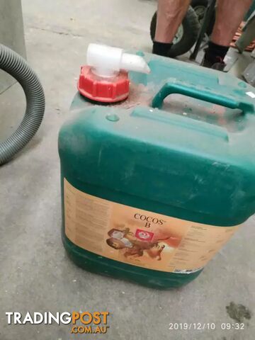 Fertilizer - Cocos B - 20L tub - Hydroponics Nutrients - photo 2 of 2