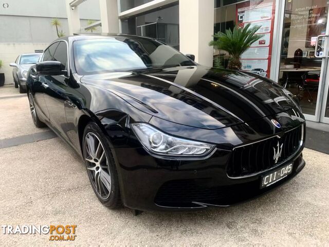 2014 Maserati Ghibli  M157 Sedan