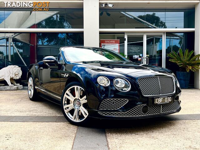 2017 Bentley Continental GT V8 S  Convertible