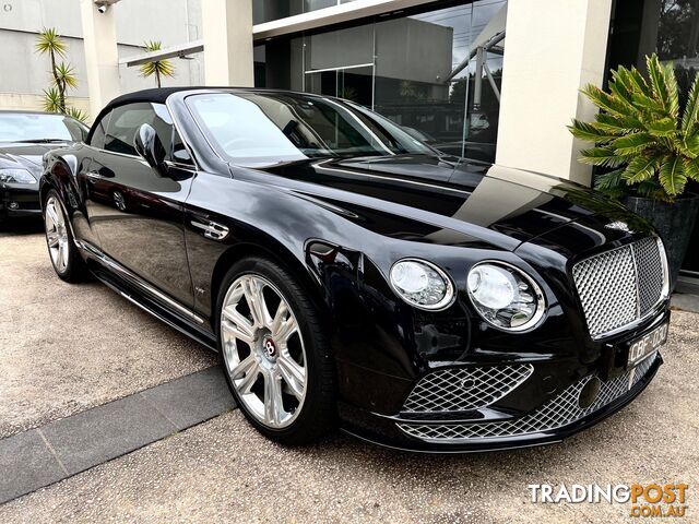 2017 Bentley Continental   Convertible