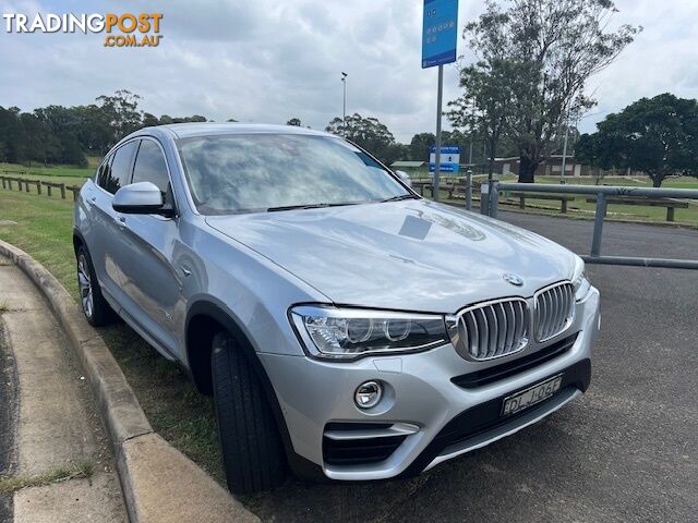 2017 BMW X4 F26 4X4 CONSTANT XDRIVE20D SUV Automatic