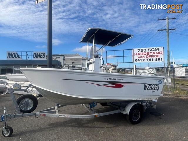 USED 2015 CLARK 460 FISHMASTER CENTRE CONSOLE WITH 90HP ETEC