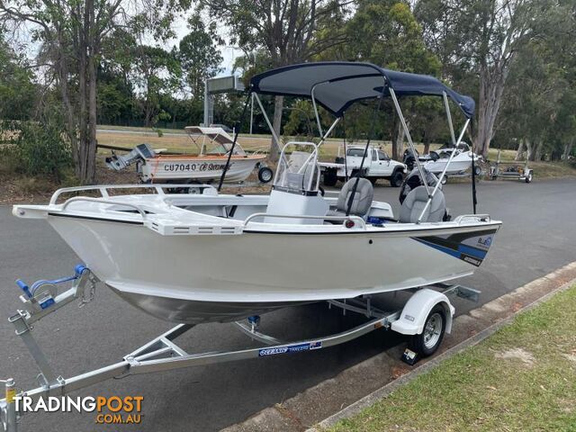 NEW 4.5 BLUEFIN SCOUNDREL WITH 60HP FOUR STROKE