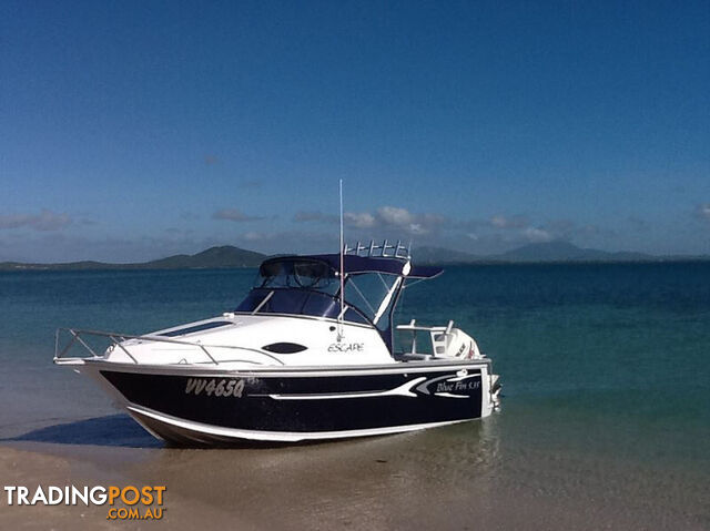 NEW 5.4 BLUE FIN CASTAWAY WITH NEW 115HP 4-STROKE