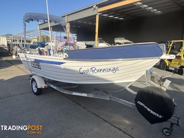 2008 BROOKER 450 SIDE CONSOLE WITH 40HP 2-STROKE (80HRS) (REDUCED $2,000)