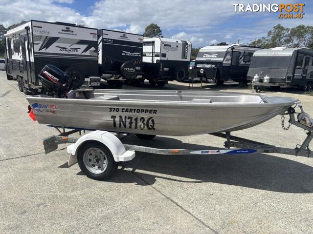 QUINTREX 370 CAR TOPPER + 2009 MERCURY 15HP 2ÂSTROKE Â JUST SERVICED | REGO TO MAR/2027 - photo 2 of 13