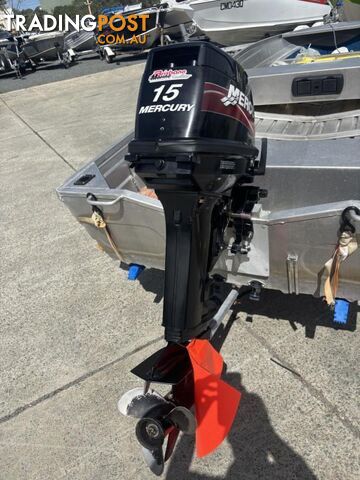 QUINTREX 370 CAR TOPPER + 2009 MERCURY 15HP 2ÂSTROKE Â JUST SERVICED | REGO TO MAR/2027 - photo 4 of 13