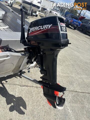 QUINTREX 370 CAR TOPPER + 2009 MERCURY 15HP 2ÂSTROKE Â JUST SERVICED | REGO TO MAR/2027 - photo 5 of 13
