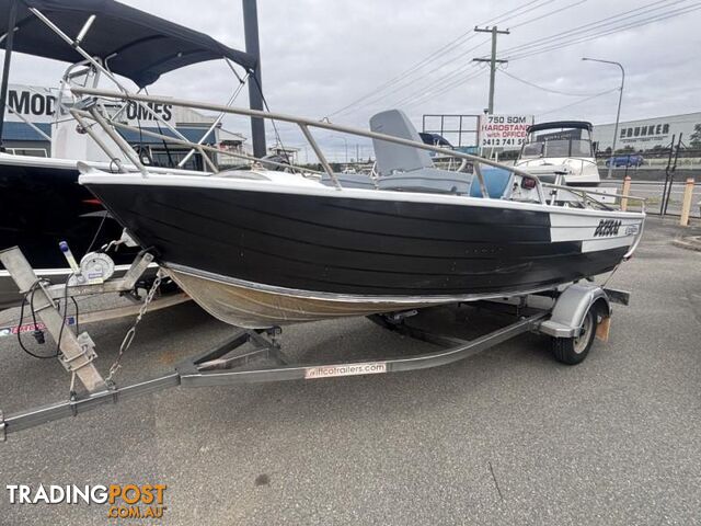2001 STESSCO 4.5 SEA MASTER CENTRE CONSOLE WITH 60HP YAMAHA 4-STROKE - photo 2 of 16