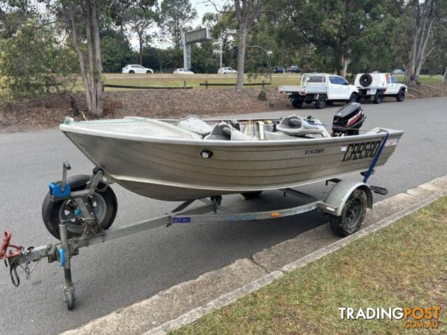 2007 ALLY CRAFT 375 CODY WITH 15HP MERCURY 2-STROKE (LOW HOURS)