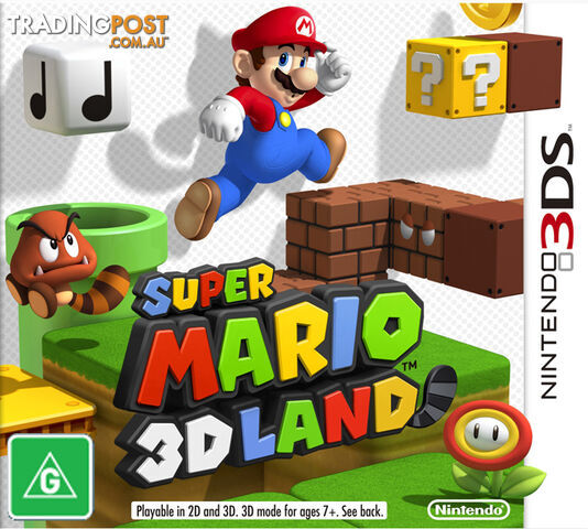Super Mario 3D Land [Pre-Owned] (3DS) - Nintendo - P/O 2DS/3DS Software GTIN/EAN/UPC: 018113993119