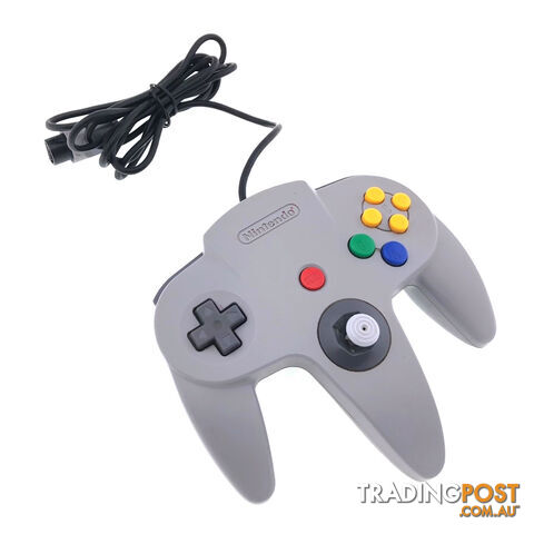 Nintendo 64 Grey Controller [Pre-Owned] - Nintendo 41611 - Retro N64 Accessory