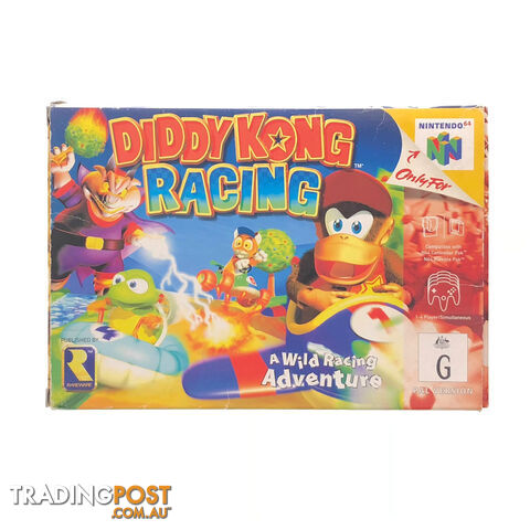 Diddy Kong Racing (Boxed) [Pre-Owned] (N64) - Retro N64 Software