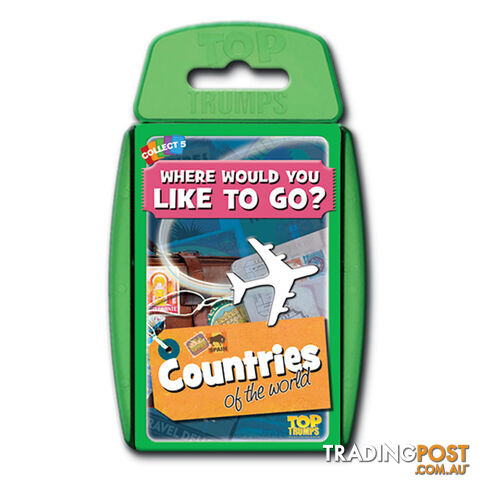 Top Trumps: Countries of the World - Winning Moves - Tabletop Card Game GTIN/EAN/UPC: 5053410001308